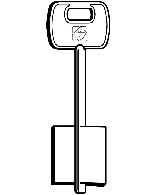 5IE1 CHIAVE SICUREZZA DOPPIA MAPPA