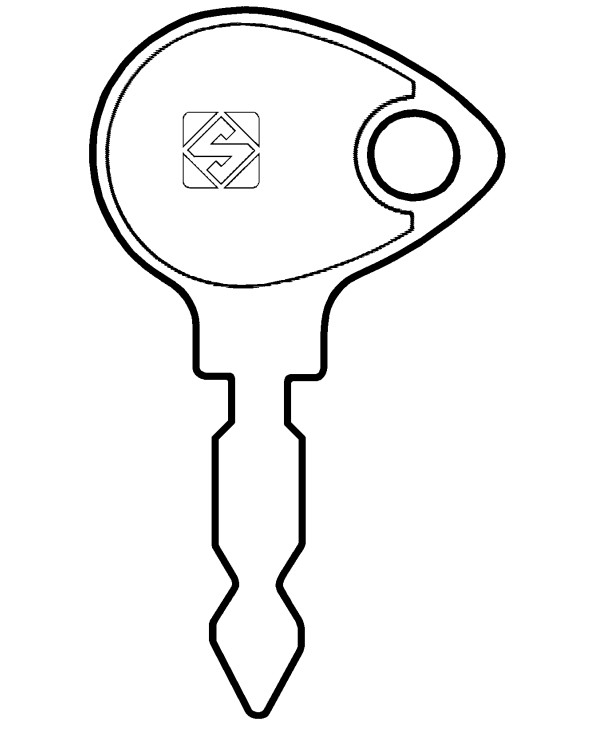 BH12 CHIAVE AUTO TESTA FERRO