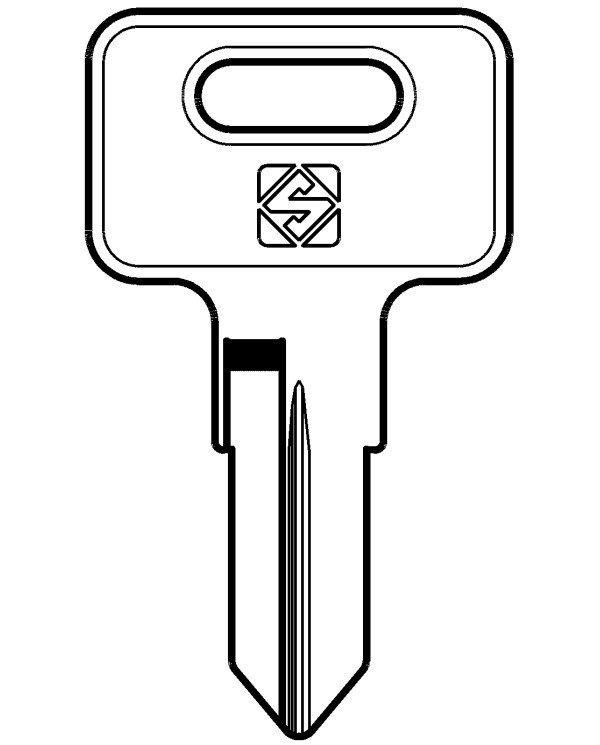MBL1R CHIAVE AUTO TESTA FERRO