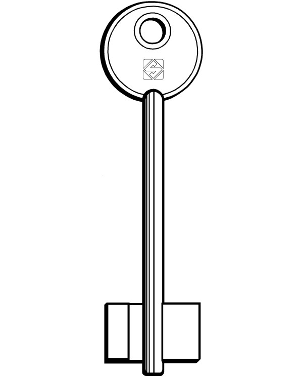IDM CHIAVE SICUREZZA DOPPIA MAPPA GRANDE