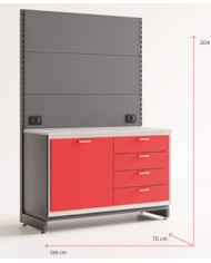 SILCA POINT MODULO ANTA + 4 CASSETTI A DESTRA