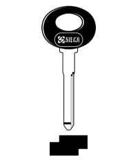 HU44AP CHIAVE AUTO TESTA PLASTICA