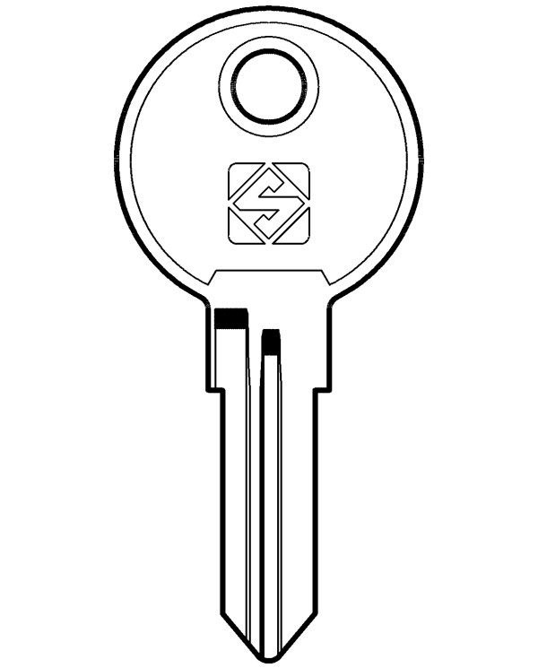 AB43R CHIAVE CILINDRO