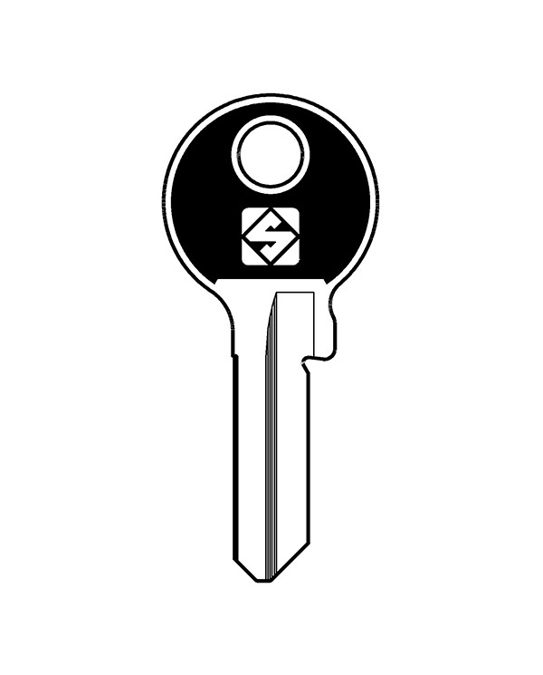 VI086SC CHIAVE COLORATA SLIM COLOR