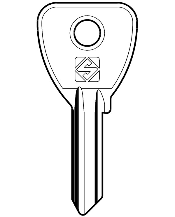 OC074SC CHIAVE COLORATA SLIM COLOR