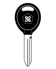 CY24BP CHIAVE AUTO TESTA PLASTICA