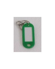 TARGHETTA CON GIVOLARE CNF 100 PZ VERDE ART 55TN