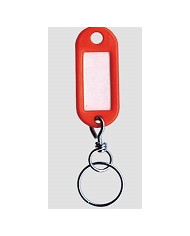 TARGHETTA CON GIVOLARE CNF 100 PZ ARANCIO ART 55TN