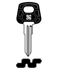NE19RP CHIAVE AUTO TESTA PLASTICA