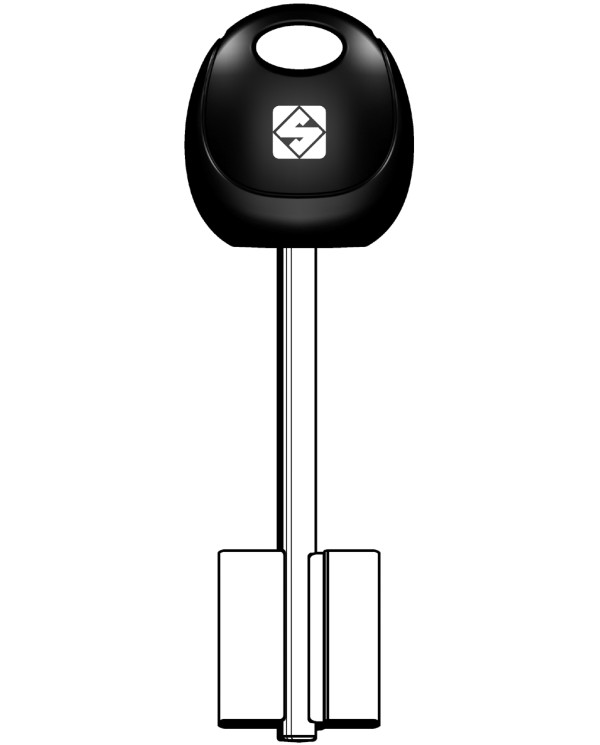 5AT11AP CHIAVE SICUREZZA TESTA PLASTICA