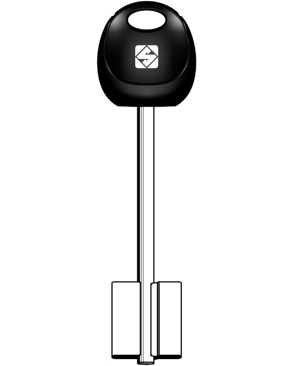 5AT13AP CHIAVE SICUREZZA TESTA PLASTICA