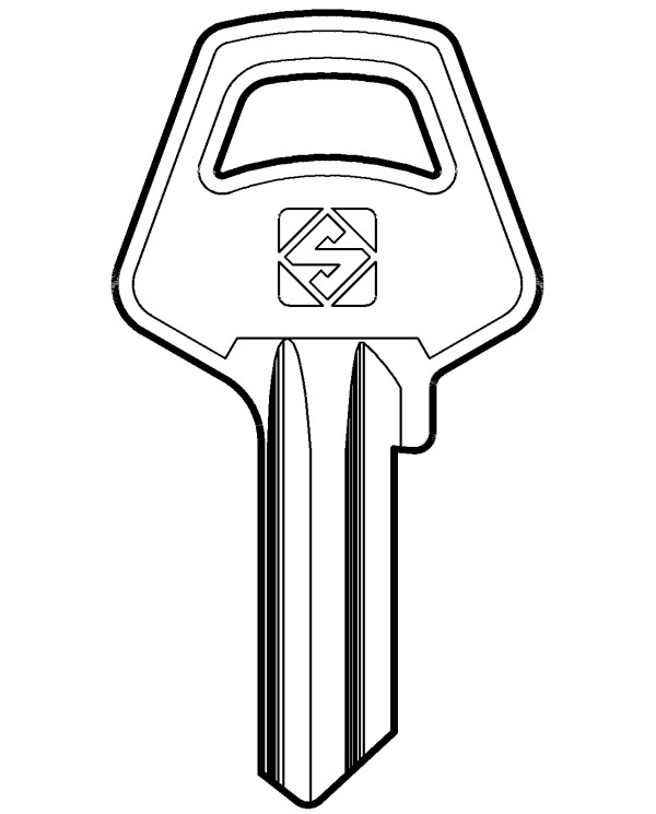 MER1SC CHIAVE COLORATA SLIM COLOR