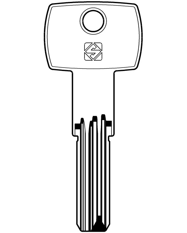 CB97SC CHIAVE COLORATA SLIM COLOR