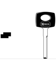 HU61P CHIAVE AUTO TESTA PLASTICA