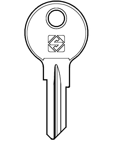 CY12R CHIAVE AUTO TESTA FERRO