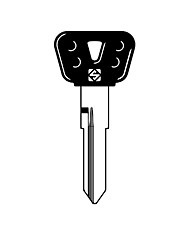 YH37RBP CHIAVE AUTO TESTA PLASTICA