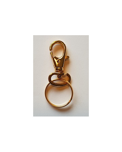 MOSCHETTONE DORATO 17 MM ART 304