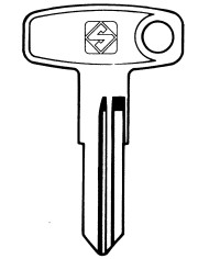 YH23 CHIAVE AUTO TESTA FERRO