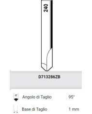 W240 FRESA PER TRIAX ART D713286ZB