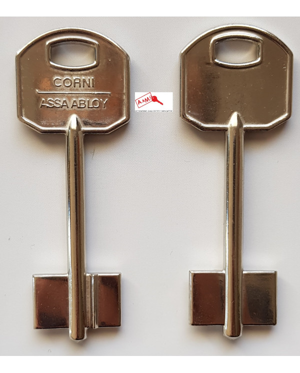 Chiave Grezza Per Armadio Portafucili E Casseforti - Ricambio Serrature Sicurezza