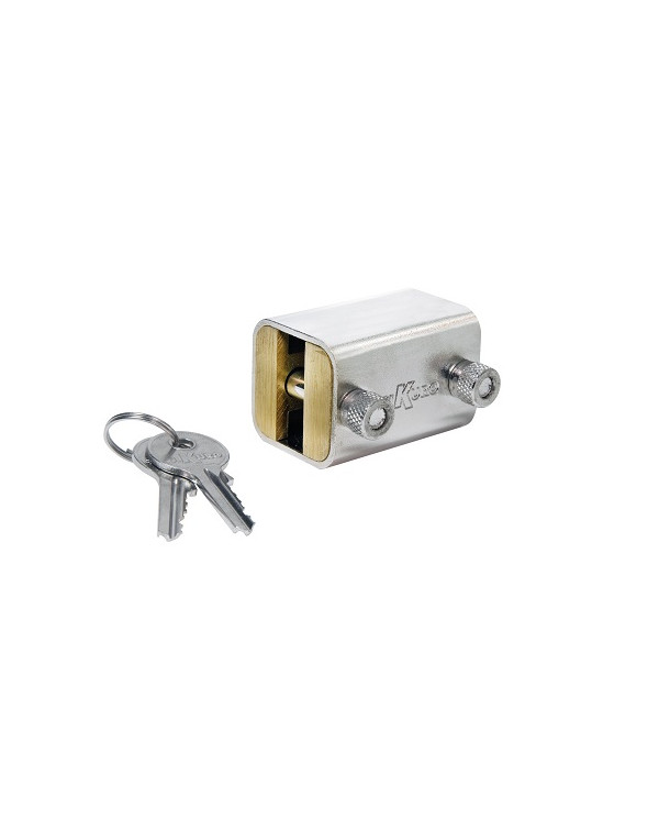 LUCCHETTO DOPPIO PERNO CORAZZATO ART 85701/65