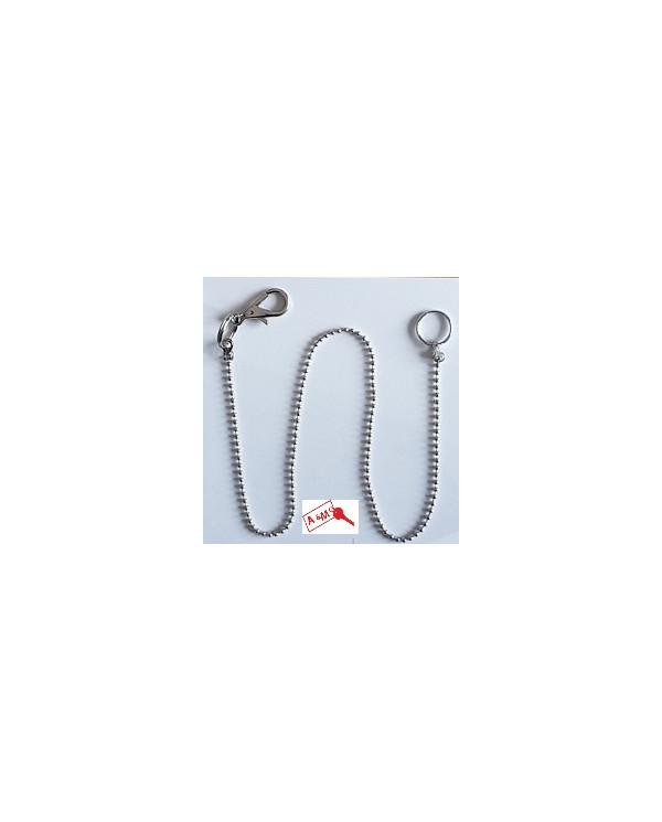 CATENA PALLINE CM 40 CON ANELLO ART NPL35B