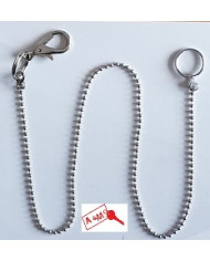 CATENA PALLINE CM 40 CON ANELLO ART NPL35B