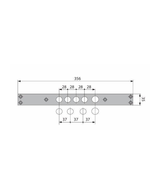 ISEO FRONTALE PER SERRATURA SERIE 600 I28 MOTTURA