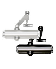 CHIUDIPORTA AEREO ARGENTO C/FERMO ART DC120