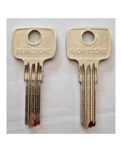 ILSA CHIAVE PER LUCCHETTO ACCIAIO BK021