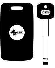 HU137TEK CHIAVI AUTO KEYLESS PREDISPOSTE CHIP