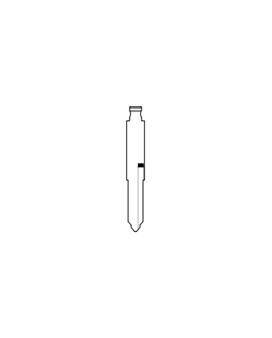 KW14FH INSERTO CHIAVE PER RADIOCOMANDO AUTO