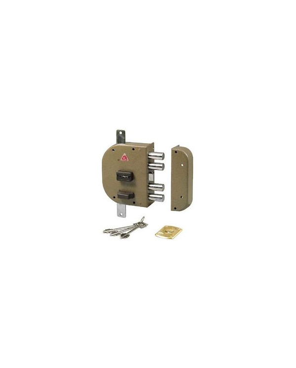 CR SERRATURA TRIPLICE DM DX ART 2250 VERNICIATA