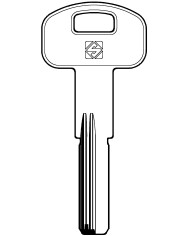 IBF2R CHIAVE CILINDRO PUNZONATA