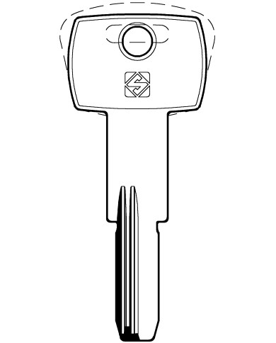 IBF3R CHIAVE CILINDRO PUNZONATA