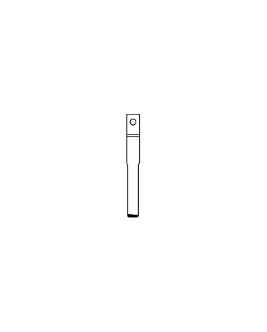 HU101T INSERTO PER RADIOCOMANDO CHIAVE AUTO