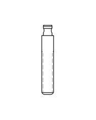 HU83FH INSERTO CHIAVE PER RADIOCOMANDO AUTO