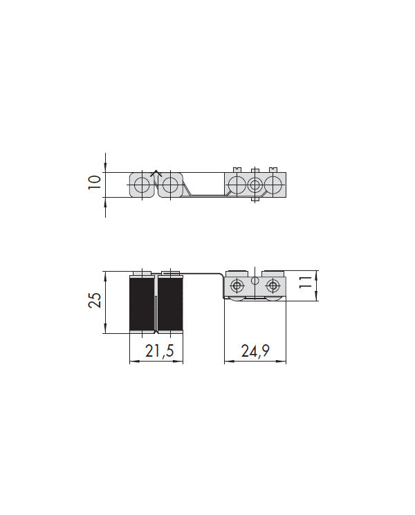 CISA BOBINA PER ELETTROSERRATURA 12V ART 07013.00