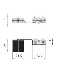 CISA BOBINA PER ELETTROSERRATURA 12V ART 07013.00