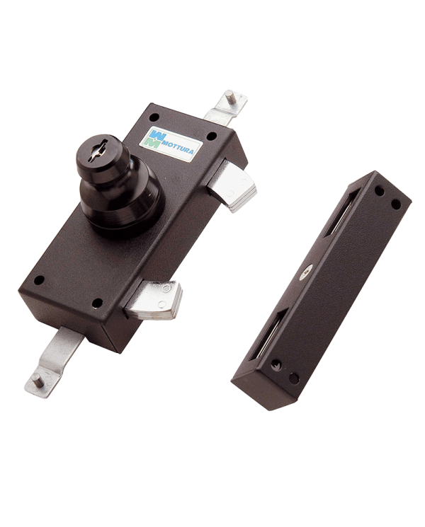 MOTTURA SERRATURA VERTICALE TRIPLICE SERIE 35