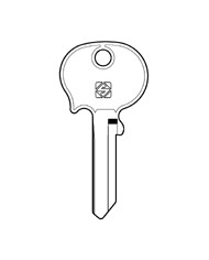 NE9A CHIAVE AUTO TESTA FERRO