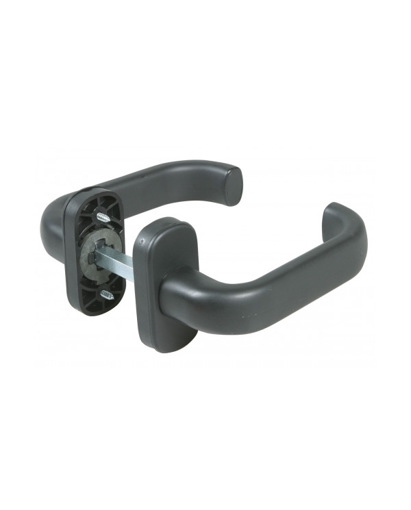 IBFM MANIGLIA RESINA NERA CON MOLLA ART 536/N