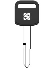 KYM3RAP CHIAVE AUTO TESTA PLASTICA