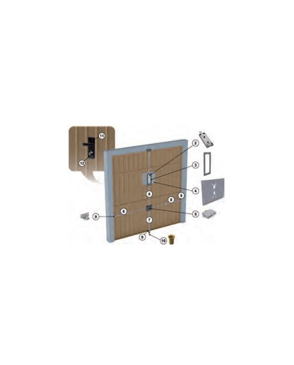 SECUREMME KIT GARAGE BASCULNTE DM ART 2240KZ