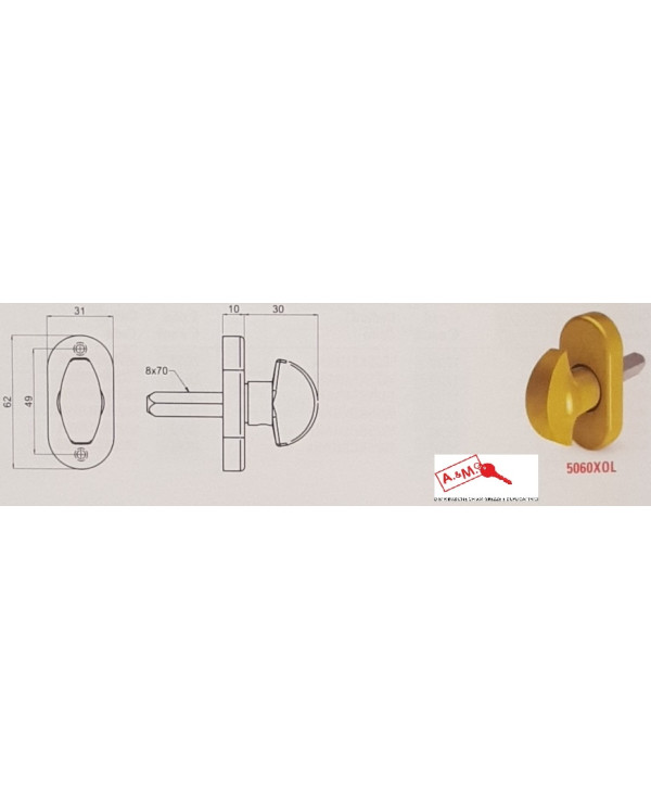SECUREMME KIT LIMITATORE APERTURA CS ART 5030KCS