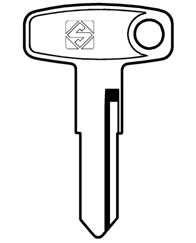 YH21R CHIAVE AUTO TESTA FERRO