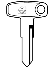 YH21R CHIAVE AUTO TESTA FERRO