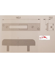 CISA CONTROPIASTRA METALLO 06465.57 - R40 CORTA