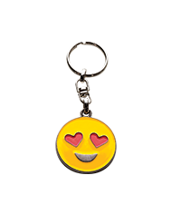 PORTACHIAVE EMOJI OCCHI A CUORE CNF 5 PZ ART 7243