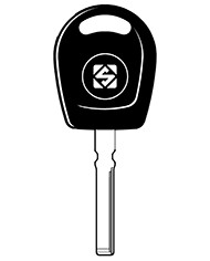 HU116TE CHIAVE AUTO PREDISPOSTE CHIP